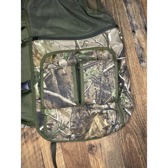 Primos Gobbler Green Camo Hunting Calls Vest Men Size 2X/3X Oversized Camouflage - Picture 3 of 7